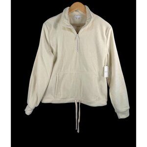 Beyond Yoga Women's New Terrain quarter zip pullover sz XS